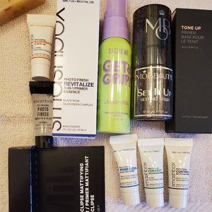 > makeup primer and setting spray set